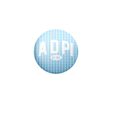 Sorority Gingham Button