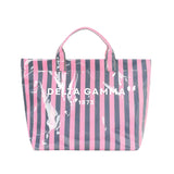 Stripe Sorority Tote