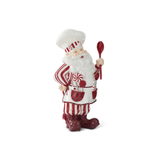 Red/White Baker Santa with Spoon