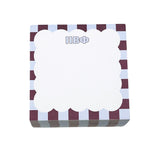 Scallop Sorority Note Cube