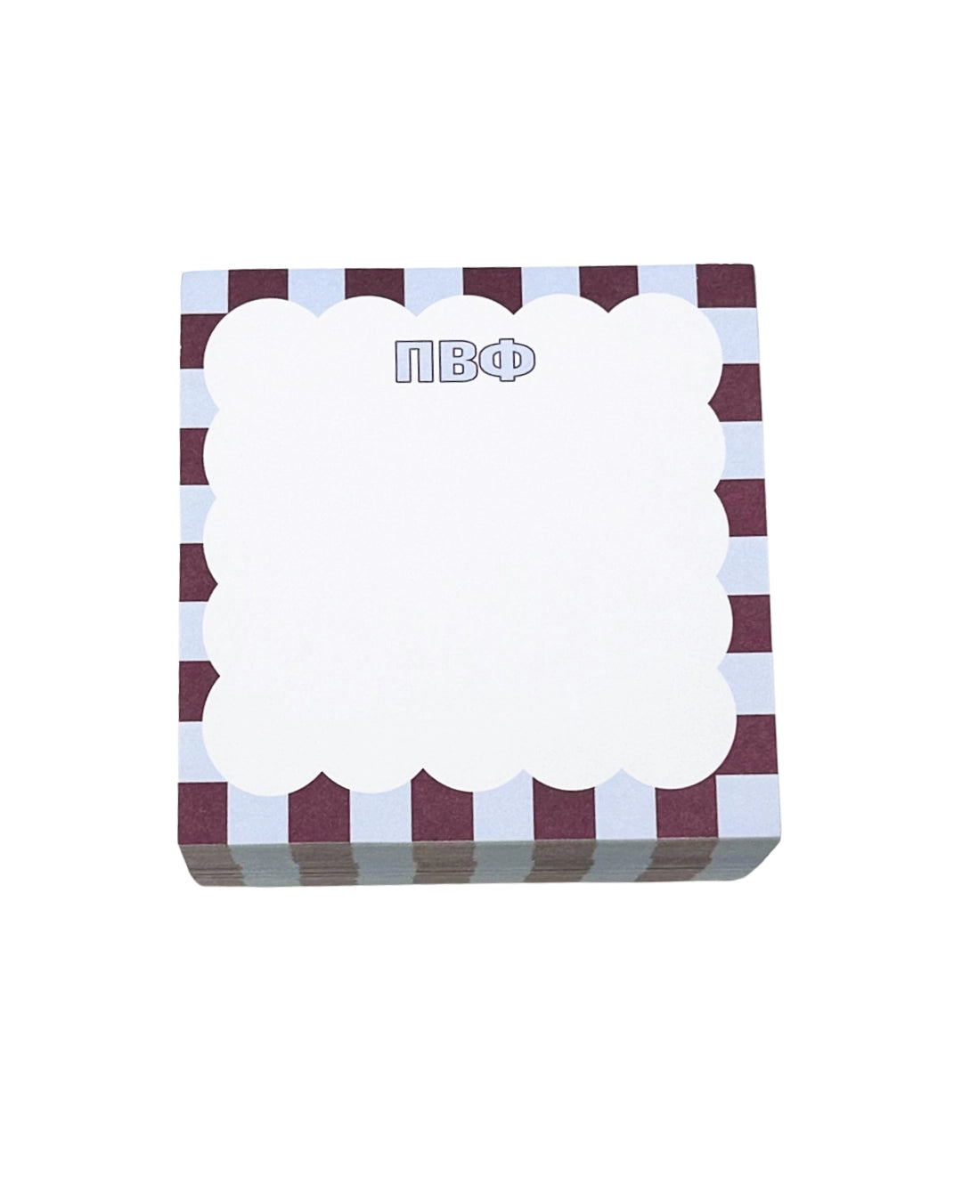 Scallop Sorority Note Cube