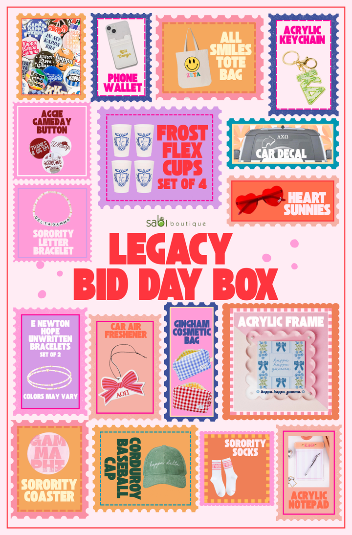 2025 TAMU Legacy Bid Day Box