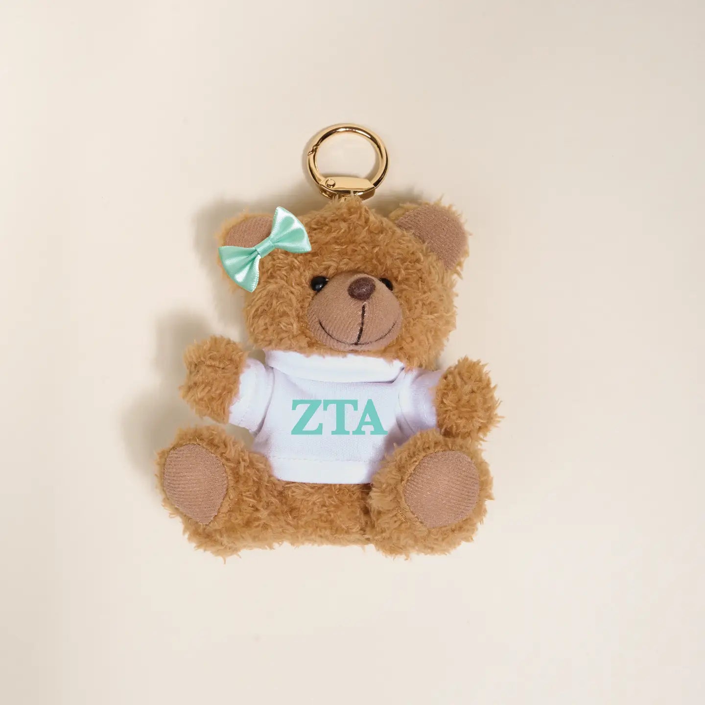 Sorority Teddy Bear Bag Charm