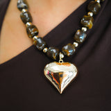 Chunky Heart Necklace