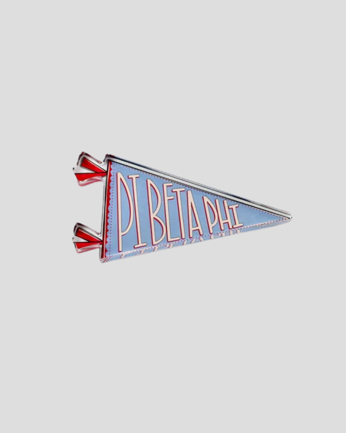 Sorority Acrylic Pennant Flag Shelfie