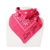 Sorority Cotton Embroidered Bandana