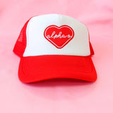 Sorority Whole Lotta Love Heart Trucker Hat