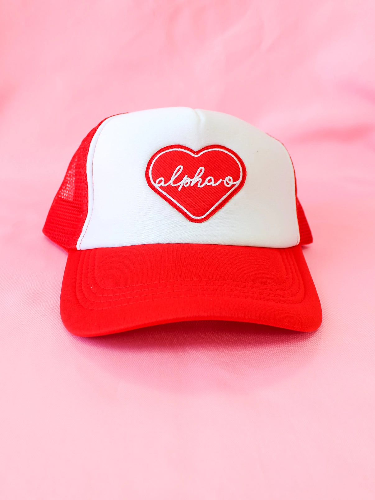 Sorority Whole Lotta Love Heart Trucker Hat