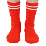 Santa Baby Fuzzy Crew Socks