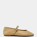 Annabelle Flat, Natural Woven