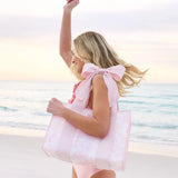 Jelly Tote Bag, Ballet Pink Afternoon Rose Bow