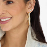 Ashley Infinity Reversible Hoops 2"