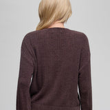 CozyChic Ultra Lite® Pointelle Cardigan, Umber