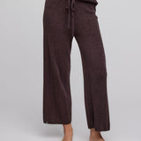 CozyChic Ultra Lite® Pointelle Crop Pant, Umber