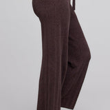 CozyChic Ultra Lite® Pointelle Crop Pant, Umber