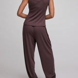Pointelle Sleep Set, Umber
