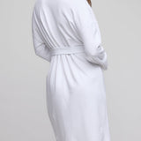 Brushed Luxe Lounge Robe, Sea Salt