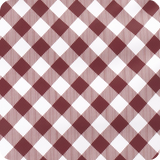 Gameday Gingham Maroon Loopi Tote Bag