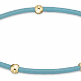"e"ssentials Hair Tie, Turquoise