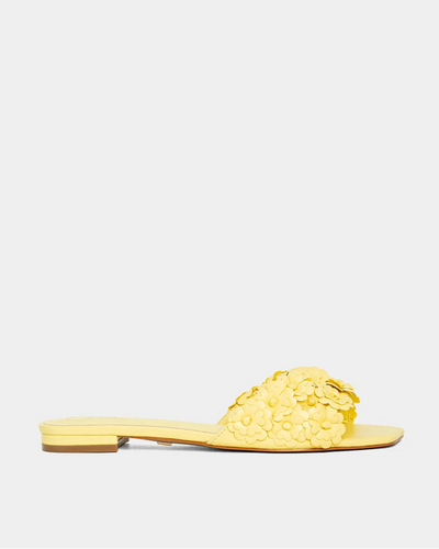 Camellia Sandal, Yellow