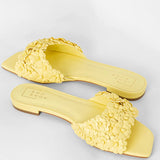 Camellia Sandal, Yellow