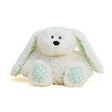 Cream Bunny with Gingham Ears Warmies