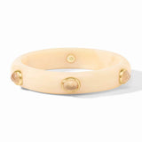 Carnaby Stone Bangle, Ivory