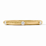 Catalina Hinge Bangle, Cubic Zirconia