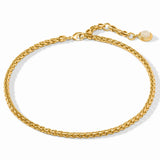 Cobblestone Link Necklace, Gold