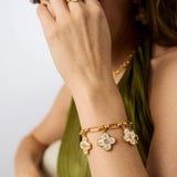 Colette Charm Bracelet, Champagne