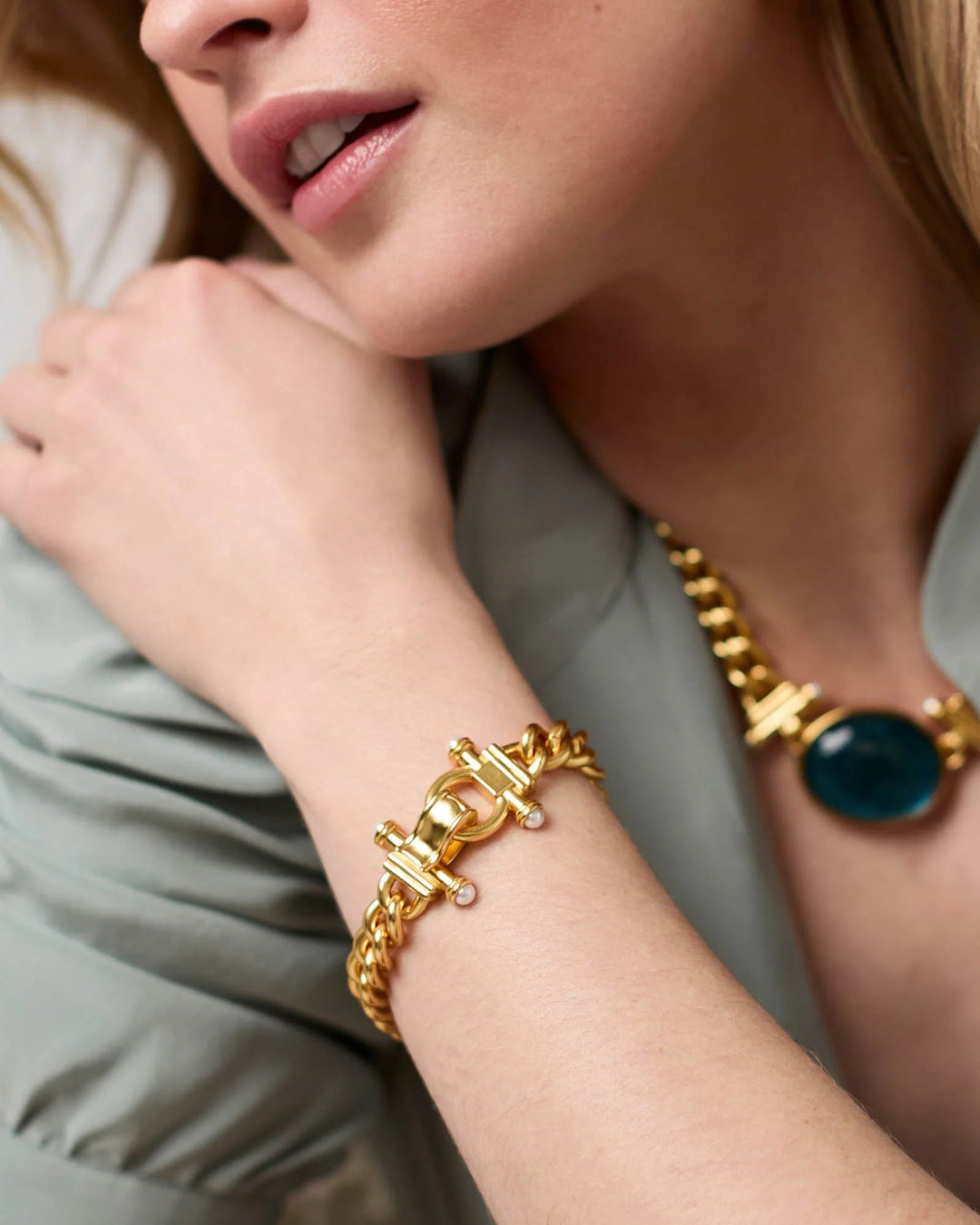 Dolce Demi Link Bracelet, Pearl
