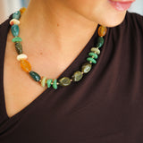 Earthstone Beaded Necklace