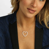 She's An Icon Heart Necklace