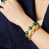 Essex Link Bracelet, Gold