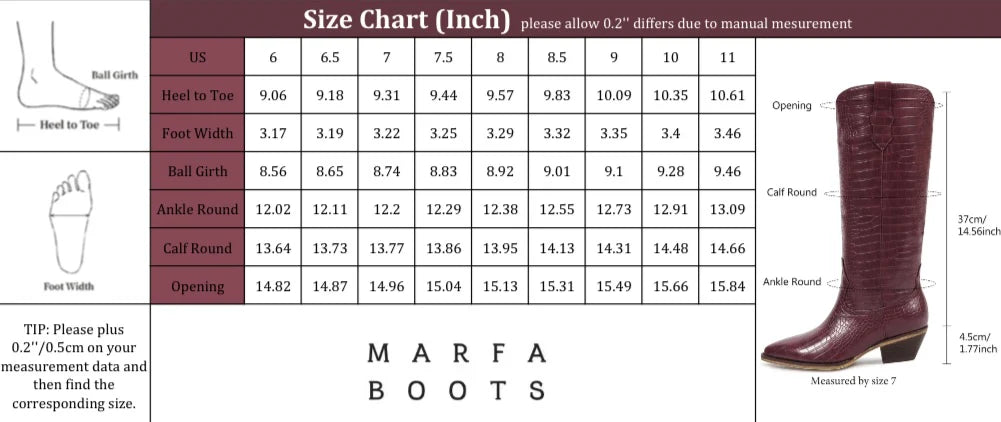 LeAnn Boots, Dark Cherry