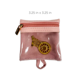 Getaway Jewelry Case, Blush Velvet Quilted