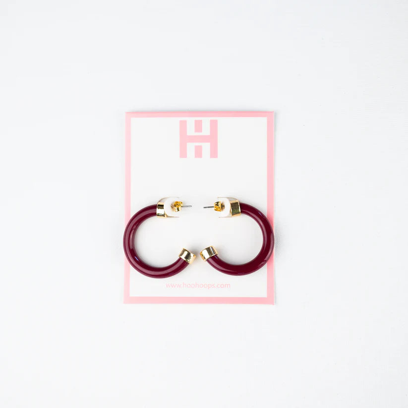 Maroon Hoops