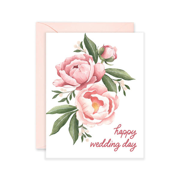 Wedding Bouquet Greeting Card