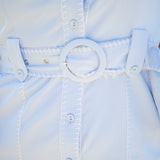 Oxford Occasion Dress, Baby Blue