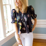 Barefoot By Twilight Top, Black