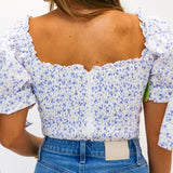 Take My Hand Floral Crop Top