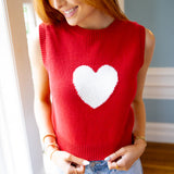 Stolen Hearts Vest, Red