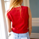 Stolen Hearts Vest, Red