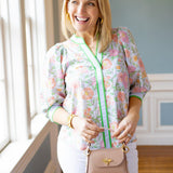 Poetic Charm Top, Light Blue