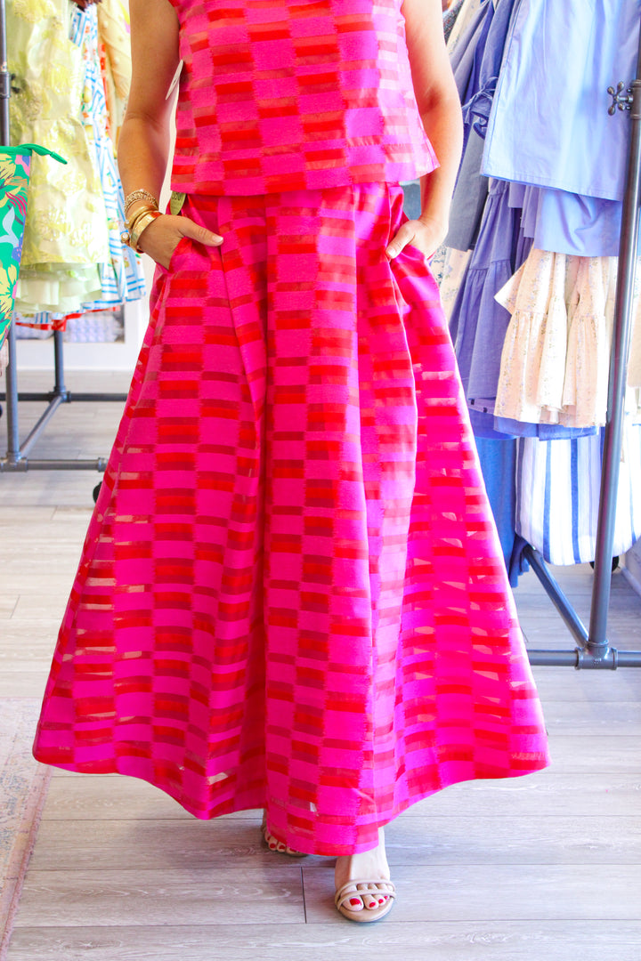 Milly Skirt, Sunset Stripe