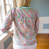 Poetic Charm Top, Light Blue