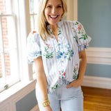 Great Days Ahead Top, Light Blue