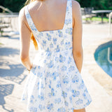 Nabi Dress, Marina Blue