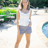 Sunny Side Stroll Shorts, Navy