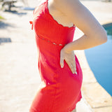 Meet Me in Madrid Dress, Red